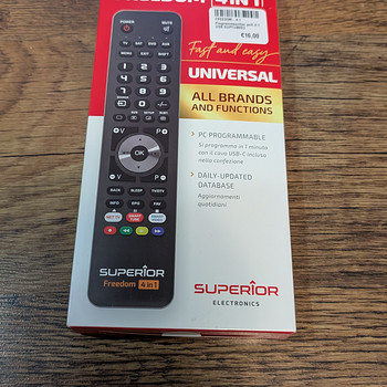 Superior Freedom 4 in 1 — universaalne pult