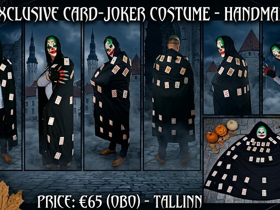 Уникальный костюм Joker ручной работы на Хэллоуин!