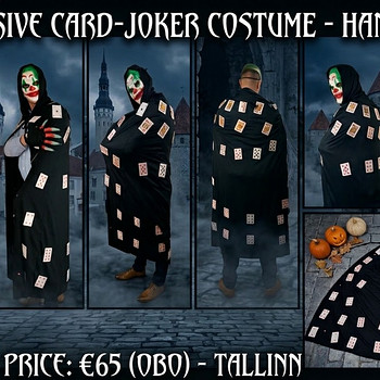 Unique Handmade Joker Costume for Halloween!