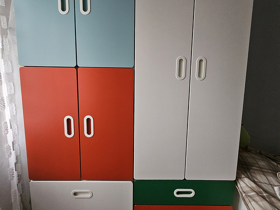 Комплект детских шкафов IKEA Stuva (дверцы и ящики Fritids)