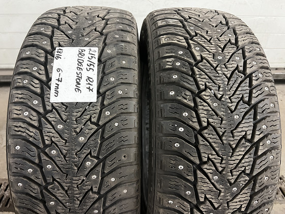 215/55 R17 BRIDGESTONE 6-7 мм