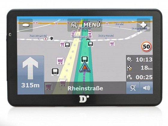 7" Навигатор GPS DINIWID N7 Truck