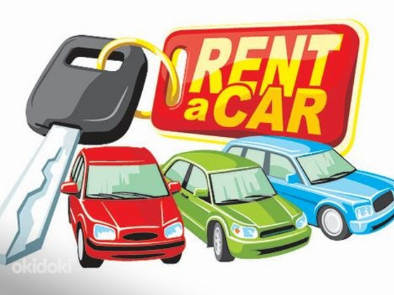 Annan taksoauto rendile. (rent, takso, auto, töö)