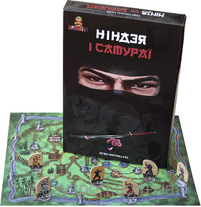 Ниндзя и Самураи - очень логическая настольная игра (1 фото из 3)