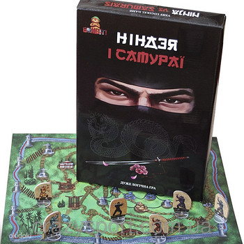 Ниндзя и Самураи - очень логическая настольная игра
