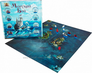 Настольная игра Морской бой (1 фото из 3)
