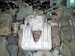 Тормозной супорт на Opel (1 фото из 3)