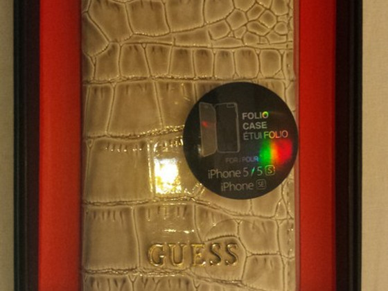 Guess croco flip для apple iphone se/5/5s
