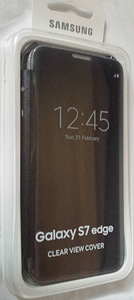 Clear View Cover Galaxy S7 edge (1 foto no 3)