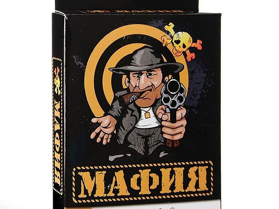Мафия интеллект настольная карточная игра 10+