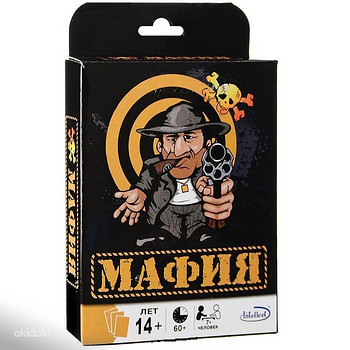 Мафия интеллект настольная карточная игра 10+