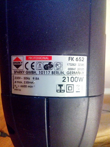 Штроборіз Sparky FK 652 (3 фото з 3)