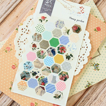 HONEY GARDEN Diary / Deco / Scrapbooking Stickers