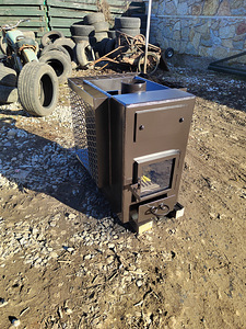 Банные печи, металл 10 мм толщиной (7 фото из 10)