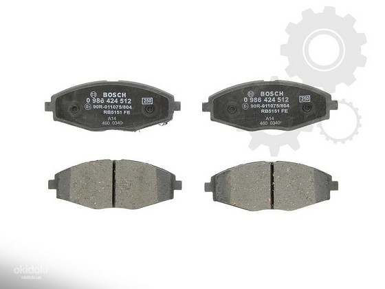 Тормозні колодки, диски марки BOSCH, TRW, ABE, FERODO, DELP