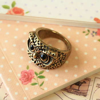 Wise Owl cute boho chic fashion accessory Ring