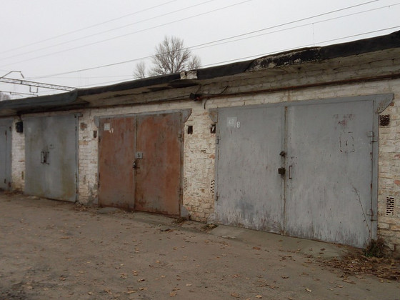 Кирпичный гараж