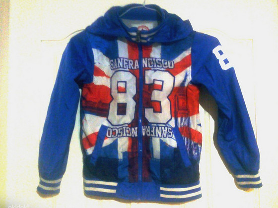 Курточка-ветровка US free star/оригинал, на 9-10л (135-145)