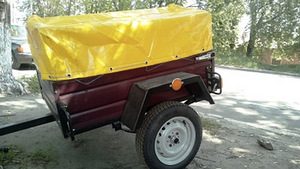 Одноосний причіп «Лев-13» від заводу-виробника Кремень (1 фото з 3)