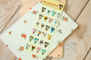 My Little Friends puffy cartoon animal stickers (1 photo of 3)