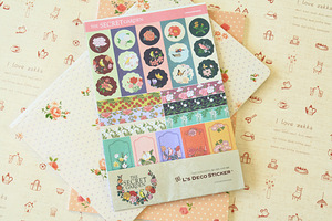 Secret Garden scrapbook planner stickers (1 photo of 3)