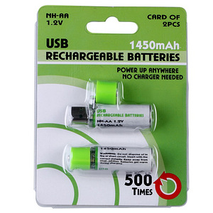 Батарейки заряджаються від USB (2 фото з 3)