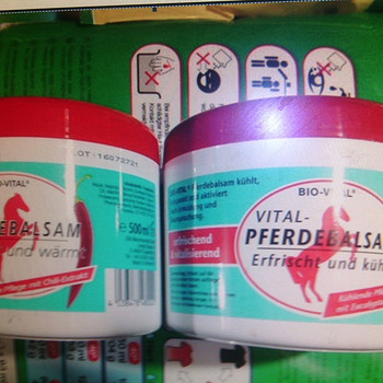 Конская мазь, Pferdebalsam, Германия, 500мл, 2 вида