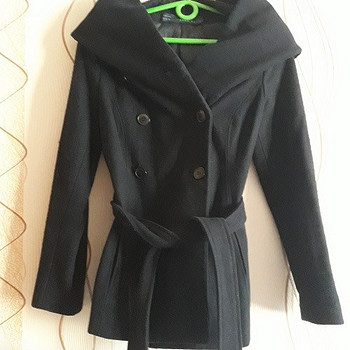 Пальто zara basic демісезоне осінь-весна