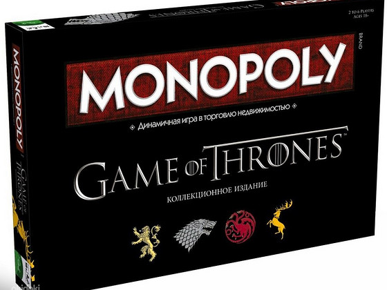 Monopoly Game of Thrones lauamäng 18+