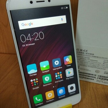 Xiaomi Redmi 4X 2/16 Gb новый, золотой, новинка 2017