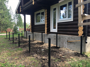 Metall kruvivaiade müük ja paigaldus vundamendi jaoks (5 foto / 6)