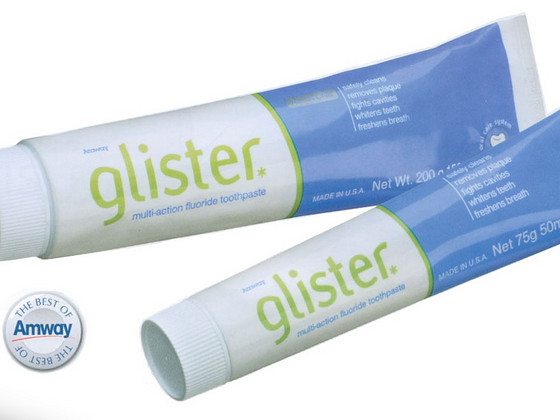 Низькі ціни на продукцію Amway, Зубна паста, glister, 50мл