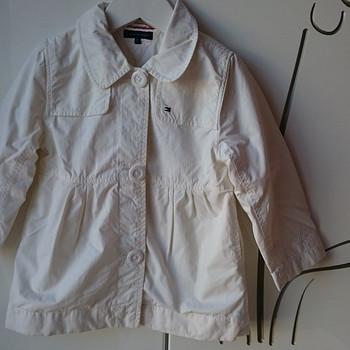 Tommy Hilfiger valge mantel 2a
