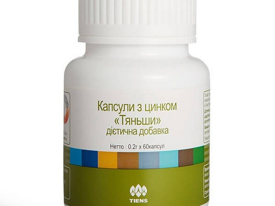 Капсулы с цинком «Тяньши»