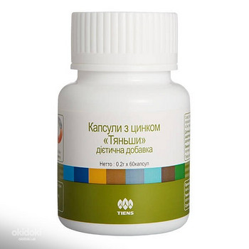 Капсулы с цинком «Тяньши»