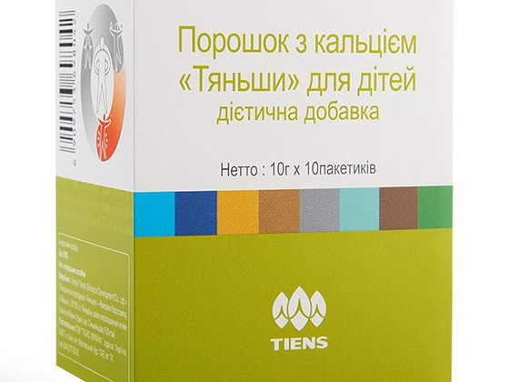 Порошок с кальцием «Тяньши» для детей