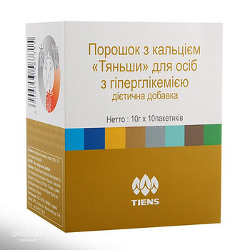Порошок с кальцием «Тяньши» для лиц с гипергликимией