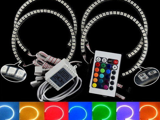 LED 16 цветовые angel eyes