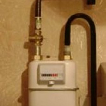 Установка газовых счетчиков