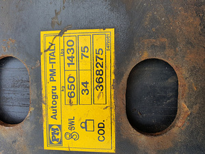 Kraan Pm 16525 varuosade jaoks (3 foto / 3)