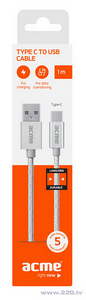 USB Type C кабель (1 фото из 3)