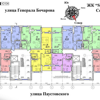 Квартира в новом жилом комплексе Solaris