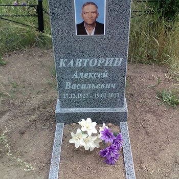 Памятники из серого гранита (покост)
