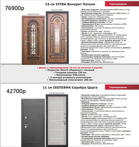Металлические двери (3 фото из 10)