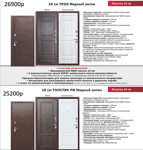 Металлические двери (9 фото из 10)
