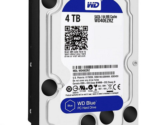 Жосткий диск для пк внутренний WD 3.5 SATA 4TB 5400rpm 64 Mb