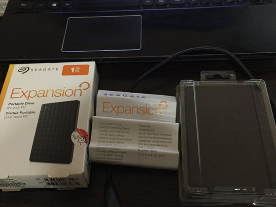 Seagate внешний HDD 1TB USB 3.0