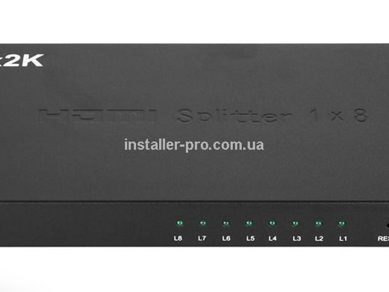 Сплиттер HDMI 1 на 8