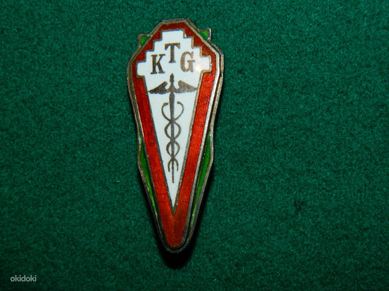EW aegne hõbe koolimärk KTG 1931