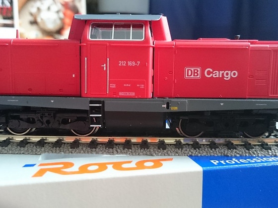 Модель тепловоза Roco BR 212